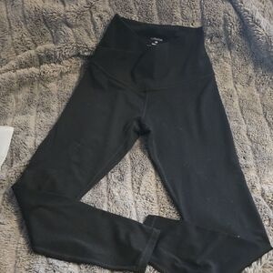 Black High-Waist Women's Leggings